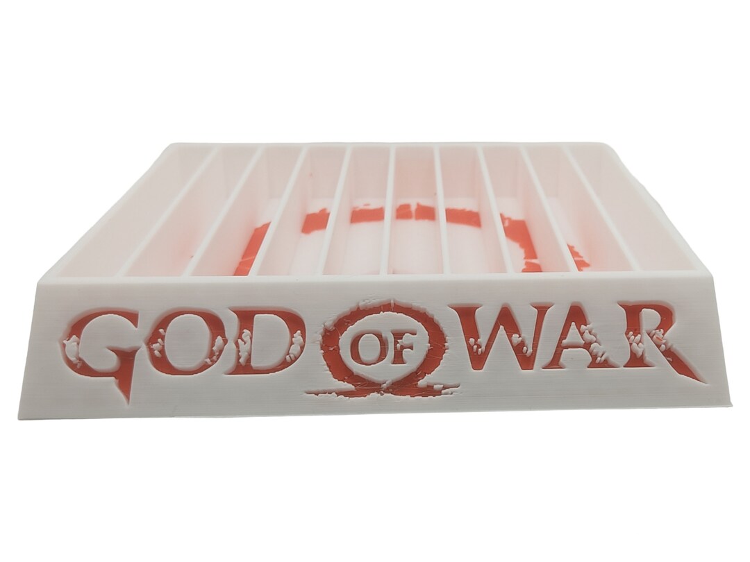 Kratos PS5 Game Case Holder for God of War Fans,keep Your PS5 Games