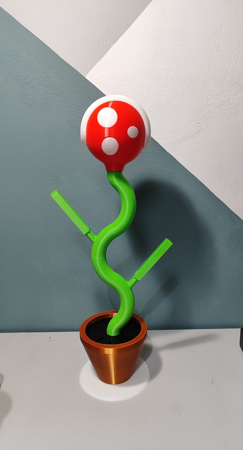 Nintendo Switch Piranha Plant Charging Station Stand for OLED And Classic Version Of Switch in 3 Different versions, Lamp, Mini and Classic image 7