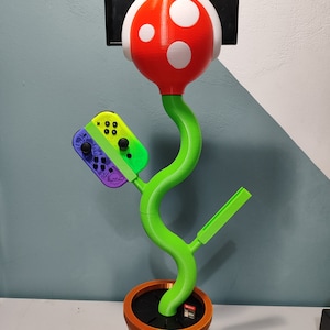 Nintendo Switch Piranha Plant laadstationstandaard voor OLED en klassieke versie van Switch in 3 verschillende versies, lamp, mini en klassiek afbeelding 8