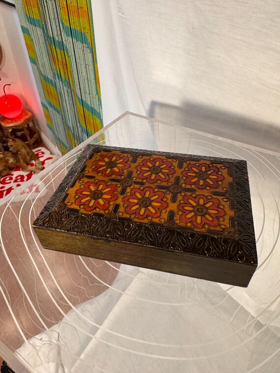 Handcrafted Decorative Box Collection – Egyptian … - image 2