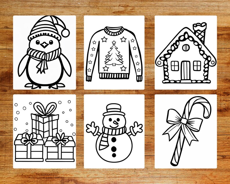Beginners Christmas Coloring Pages - Il 794xN.5564453834 7uky
