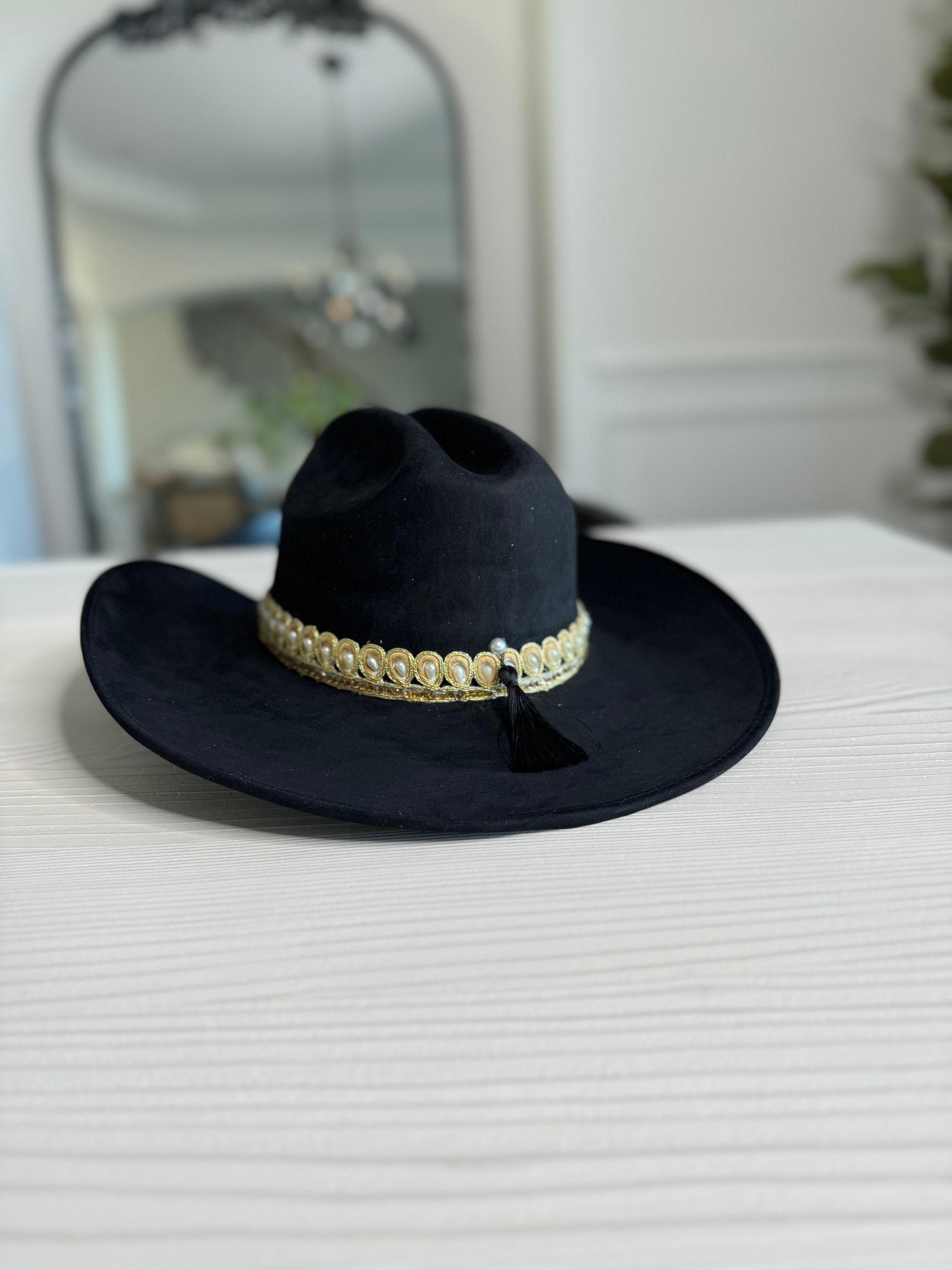 Premium Suede Western Hat, Cowgirl Hat, Cowboy Hat, Womens Accessories