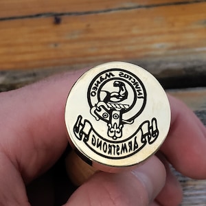 Sello de escudo familiar personalizado, sello de cera, regalo de día especial, regalo para él, regalo de Navidad, idea de regalo de Halloween