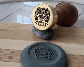 Personalized family crest seal,Wax seal,Special day gift,Gift For Him