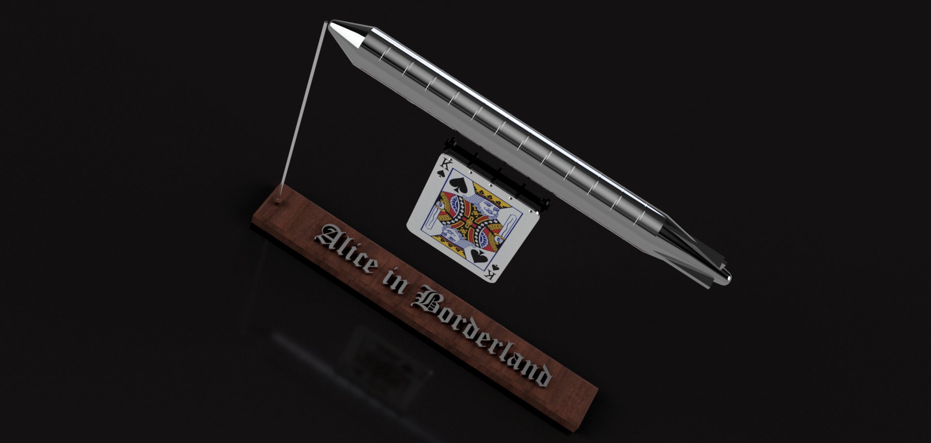 Alice in Borderland King of Spades Airship Table Model Etsy