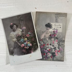 Postales antiguas. Colocar. original. antigüedad. Piezas únicas.