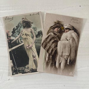 Postales antiguas. Colocar. original. antigüedad. Piezas únicas.
