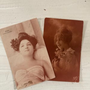 Postales antiguas. Colocar. original. antigüedad. Piezas únicas.