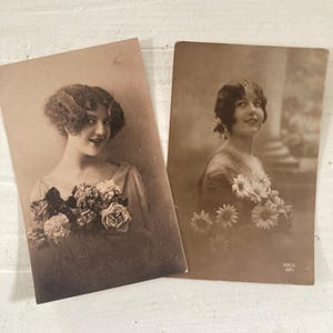 Postales antiguas. Colocar. original. antigüedad. Piezas únicas.