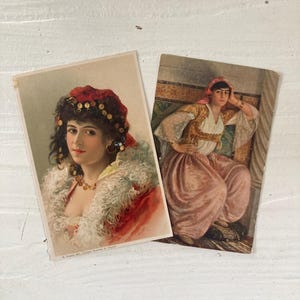 Postales antiguas. Colocar. original. antigüedad. Piezas únicas.
