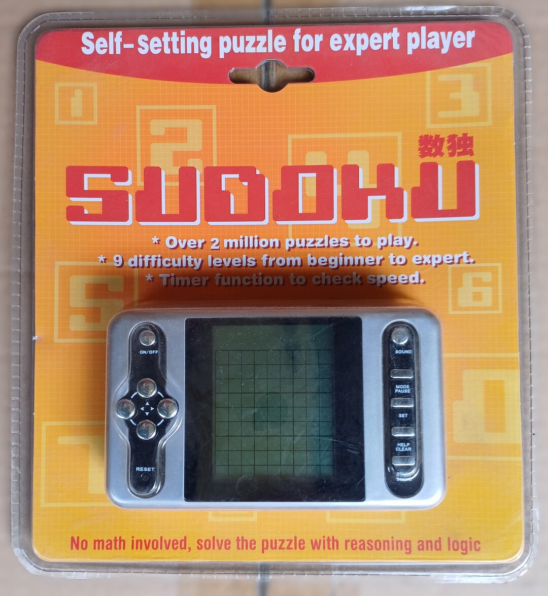 LCD Sudoku Handheld Game Etsy