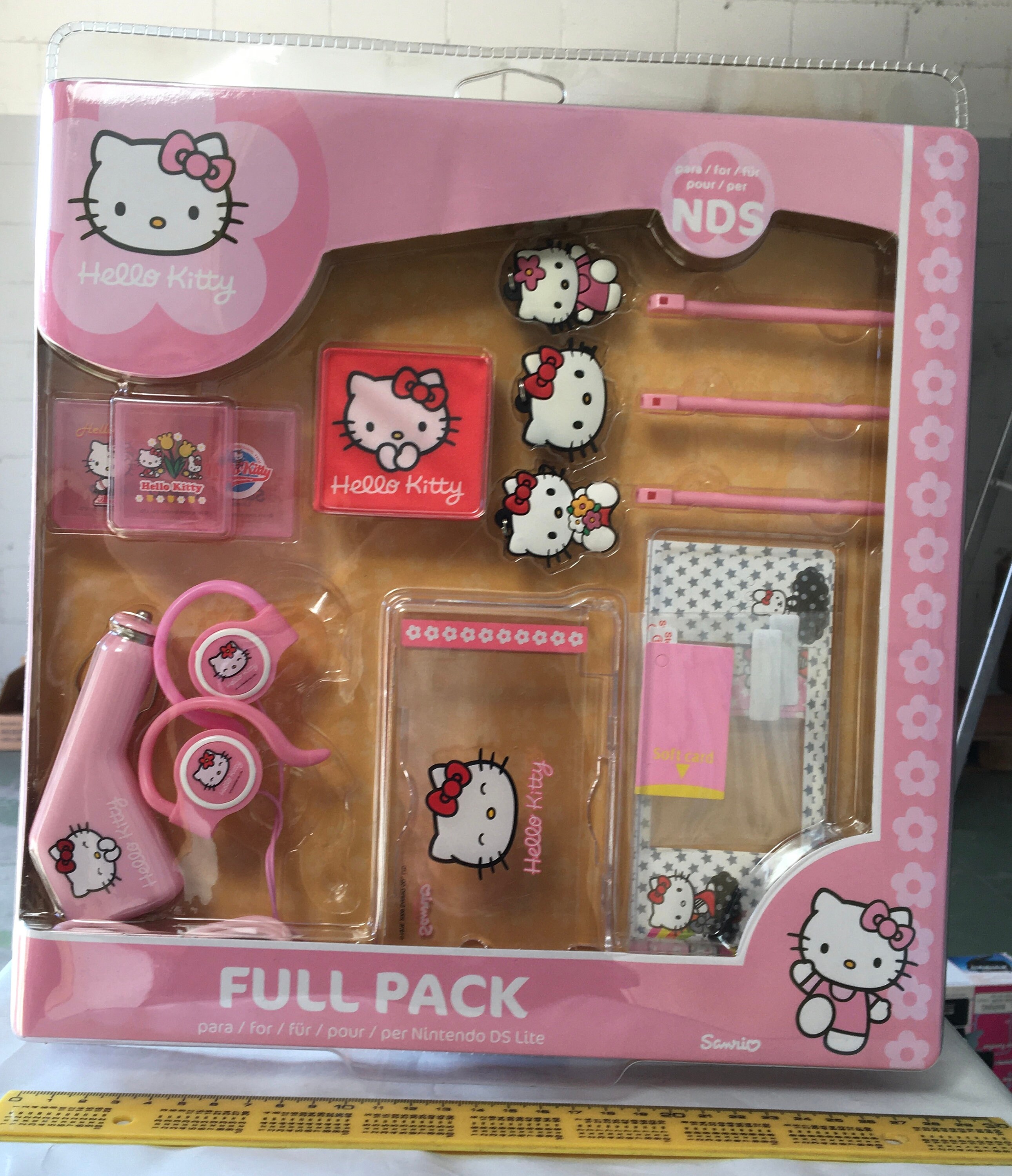 Full Pack of Hello Kitty 12 Nintendo Ds Lite Accessories Etsy