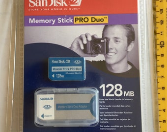 SanDisk Memory Stick Pro Duo 128 MB