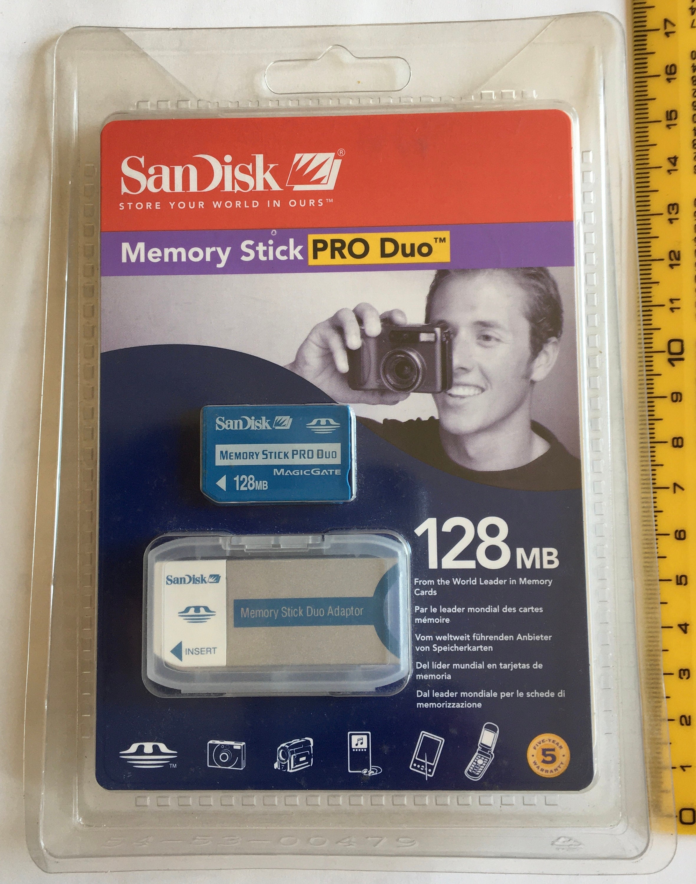 Sandisk Memory Stick Pro Duo 128MB -  Norway