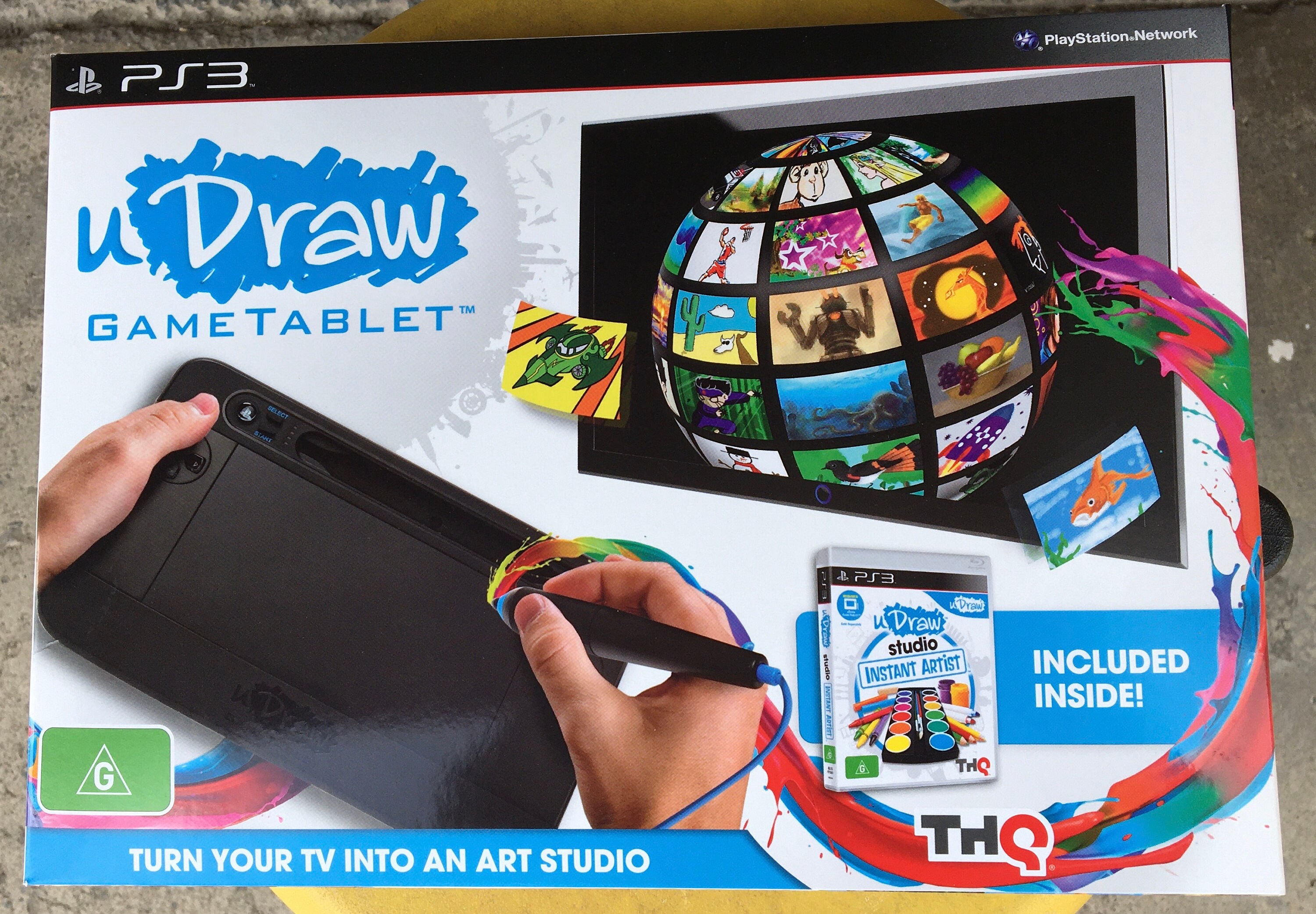 wees stil hart Bukken Udraw Studio: Instant Artist PS3 Includes Game and Tablet - Etsy