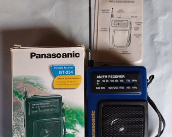 AM/FM Pocket Portable Radio - Classic Design