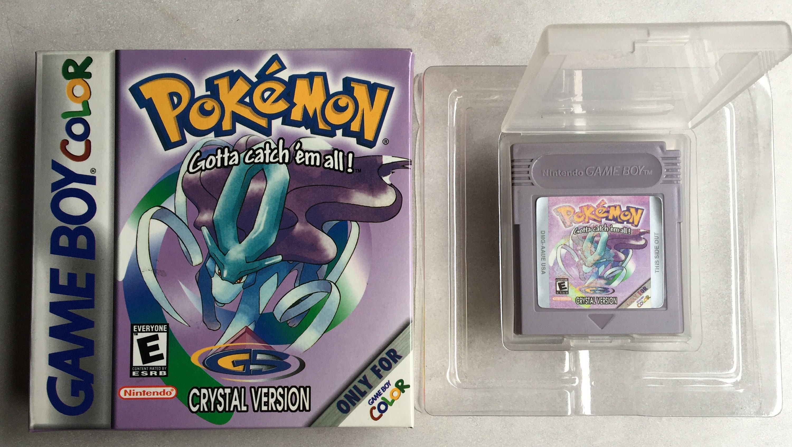 Pokemon Crystal Game Boy Color