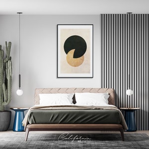 Mid Century Modern Wall Art Print Set of 2 Bedroom Decor - Etsy