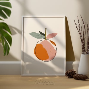 Kitchen Wall Art Set of 3 Dining Room Wall Decor Kitchen Decor Kitchen Prints Fruits Prints Set 3 Modern Print Set image 6