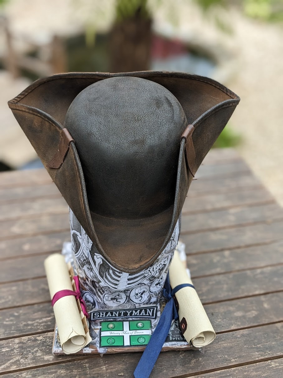 【盤美品! ESOTERIC SACD】 アンセルメ / ファリャ：「三角帽子」 Dark Brown Authentic Pirate Tricorne Hat, Brixham, Renaissance