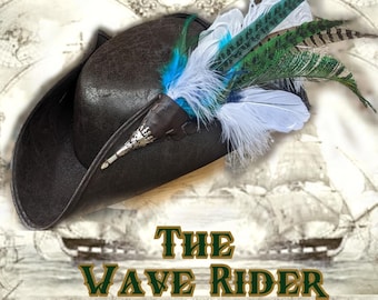 The Holcombe Wave Rider - Spectacular Tricorne Hat With 4 Piece