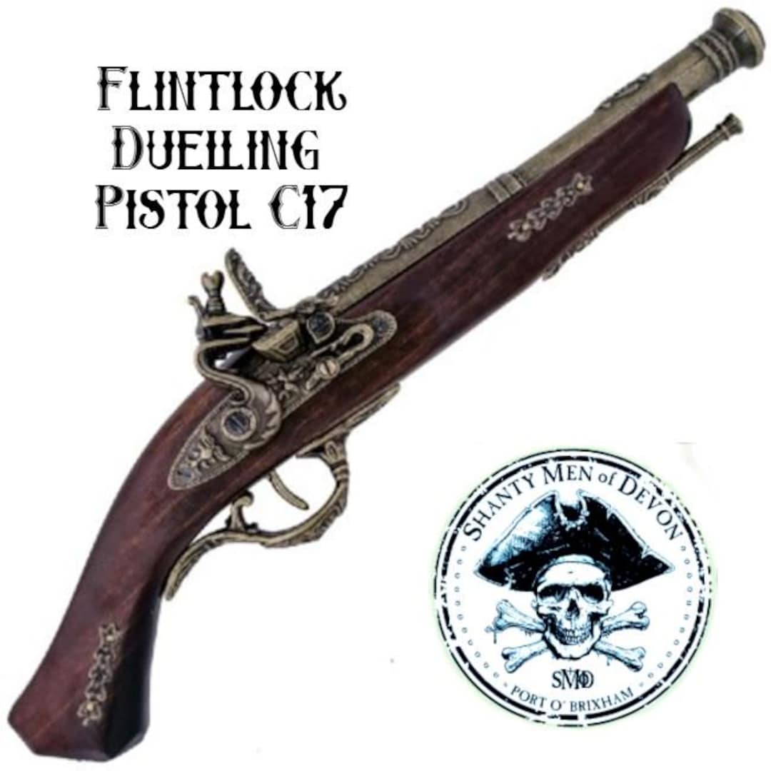 C17 Duelling Flintlock Pistol SD-307- A Quality Replica for