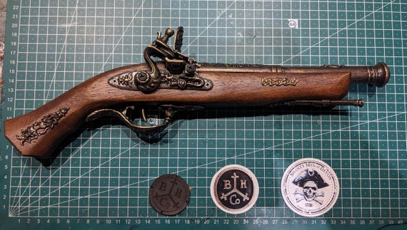 C17 Duelling Flintlock Pistol SD-307- A Quality Replica for