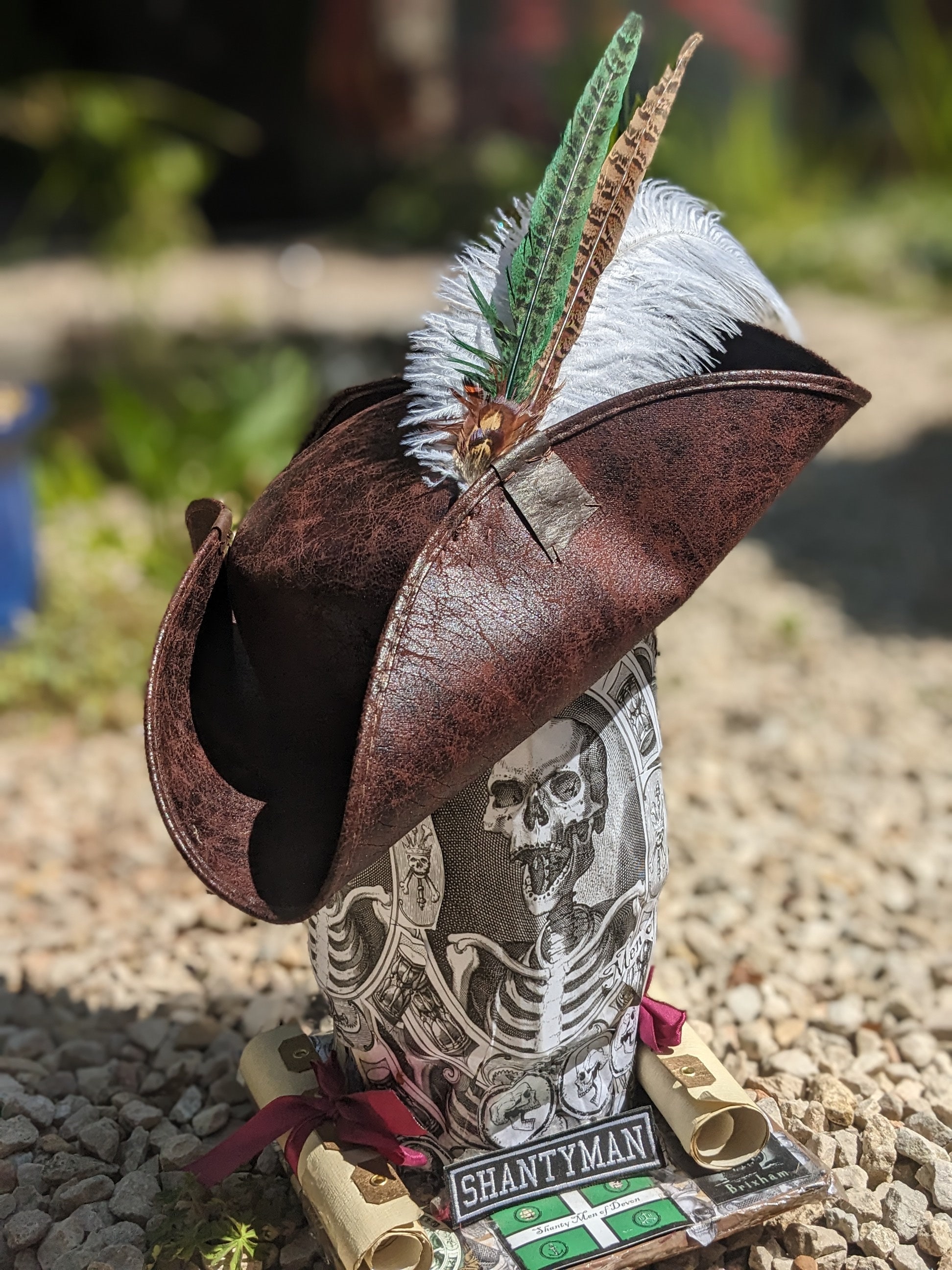 Steampunk Tricorn Hat Male Steampunk Tricorn Hat Male