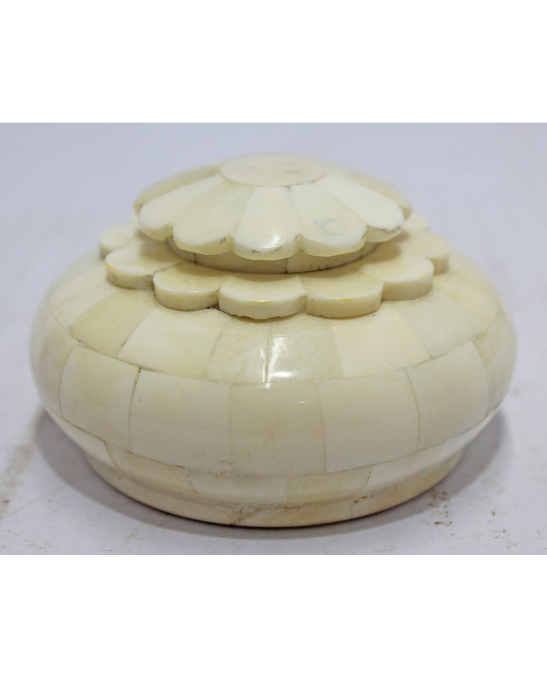 Bone Inlay Box: Hand Carved Clamshell Jewelry Casket - Etsy