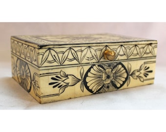 Jewelry Box for Women Mens Jewelry Box Home & Living and Storage Organization Vintage Jewelry Box Small Box Gift for Mother Gift for Girls