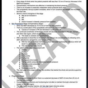 What is shock? Nursing study guide