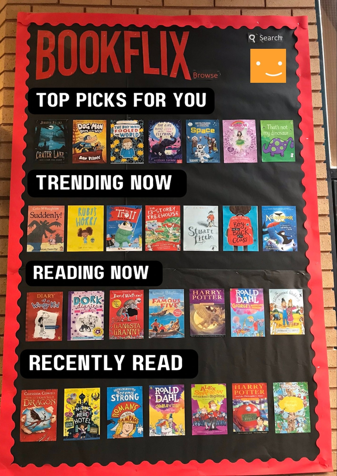 BOOKFLIX Bulletin Board / Display Pack Etsy