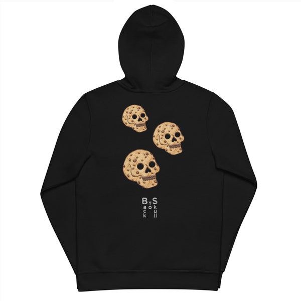 Felpa con zip Skull Cookies