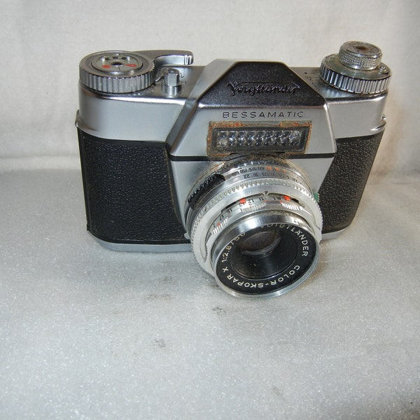 Voigtlander Bessamatic w/ Color-Skopar X f/2.8 50mm Lens