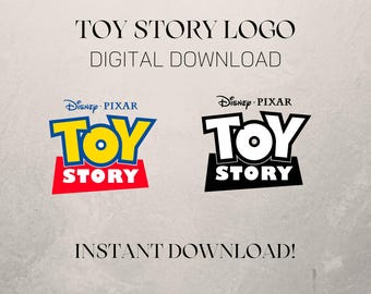Toy Story Inspired Modern Logo | Creative Cartoon Artwork | Unique Fan Art Design | PNG SVG Digital File | Aesthetic Graphic