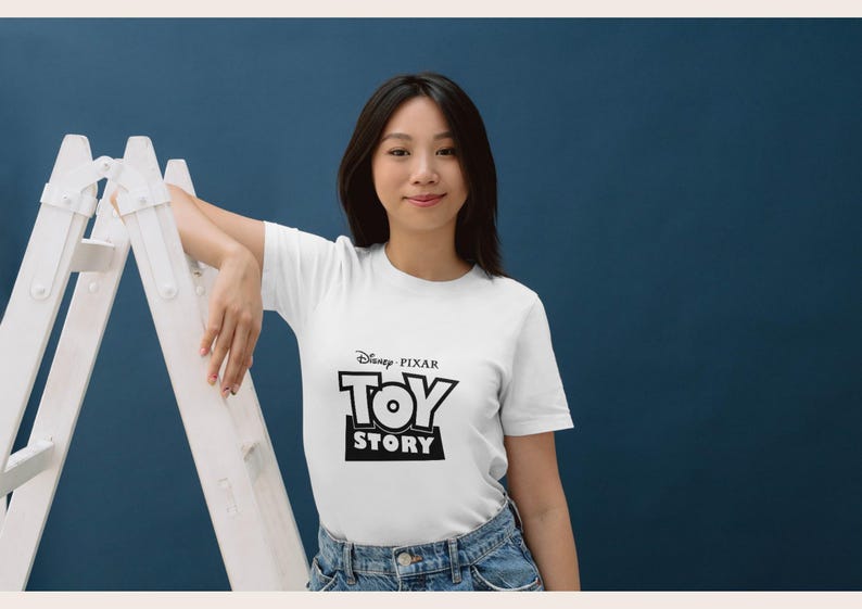 Toy Story Inspired Modern Logo | Creative Cartoon Artwork | Unique Fan Art Design | PNG SVG Digital File | Aesthetic Graphic image 4