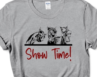 Showtime! Adult and Youth Horse Lover t-shirt.