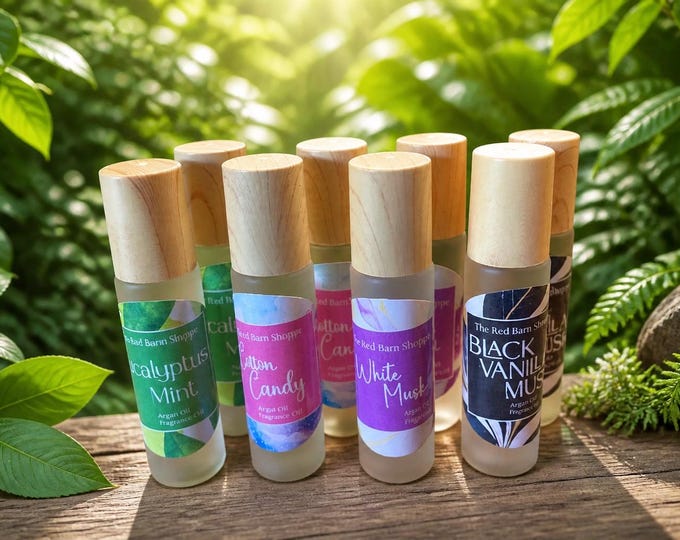 Roll-On Perfume | Plant- Based Alcohol | Travel Size Scent| Women’s Perfume/ Men’s Cologne