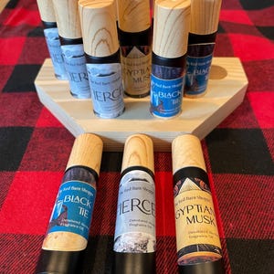 Men’s Roll-On Cologne | Natural Fragrance with Plant-Based Alcohol | Masculine Scent Profiles | Travel-Friendly