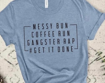 Arkansas Made Messy Bun & Too Much Sun Short-Sleeve Unisex T-Shirt Arkansas Made Messy Bun & Too Much Sun Short-Sleeve Unisex T-Shirt