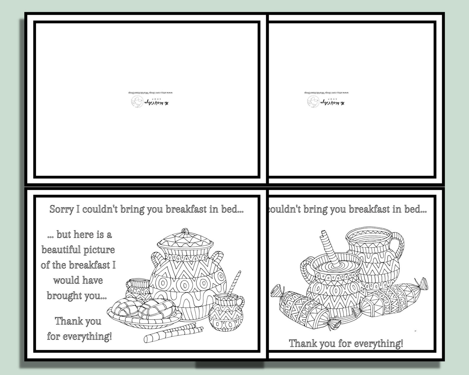 Printable Appreciation Card, Original Artwork, Teacher Appreciation ...