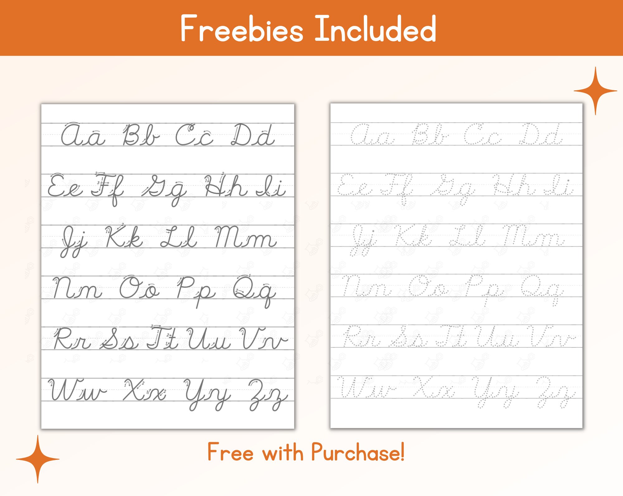 Cursive Name Tracing Custom Worksheet / Personalized First Name Cursive