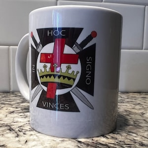 Knights Templar, Knights Templar Coffee Mug, Knights Templar Coffee Cup ,Knights TemplarTea Mug