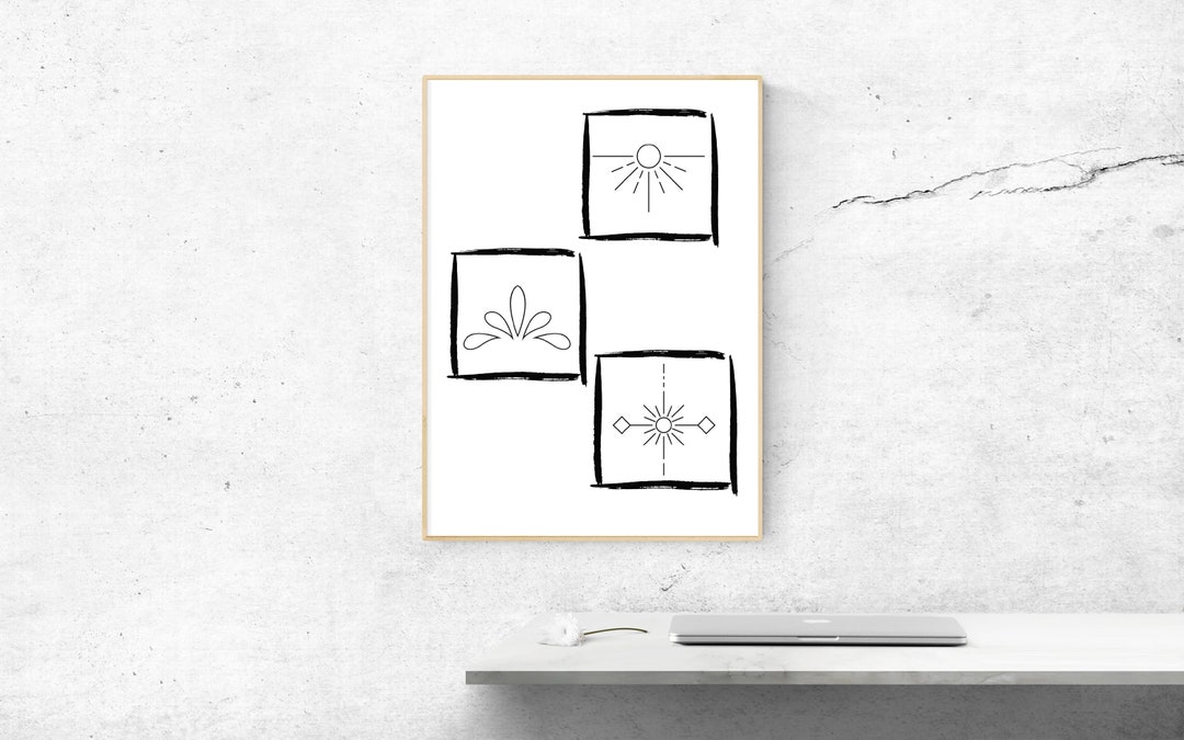 Abstract Print Abstract Wall Art UK Wall Decor Etsy