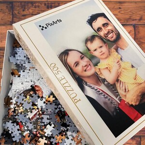 Personalized Custom Photo Jigsaw Puzzle (120, 252, 500-Piece)