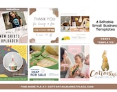 Facebook Template| Canva Template| Blogger Template | Social Media Template| Business Template| Small Business Template| Canva Bundle