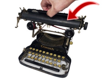Vintage 1914 Corona 3 Folding Typewriter / Highly Collectible / Working Typewriter / Corona Three / Office Display