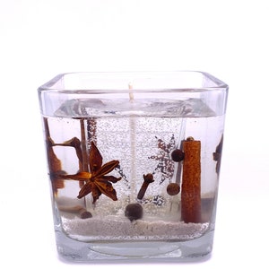 Spices Refillable 14oz cube scented gel candle
