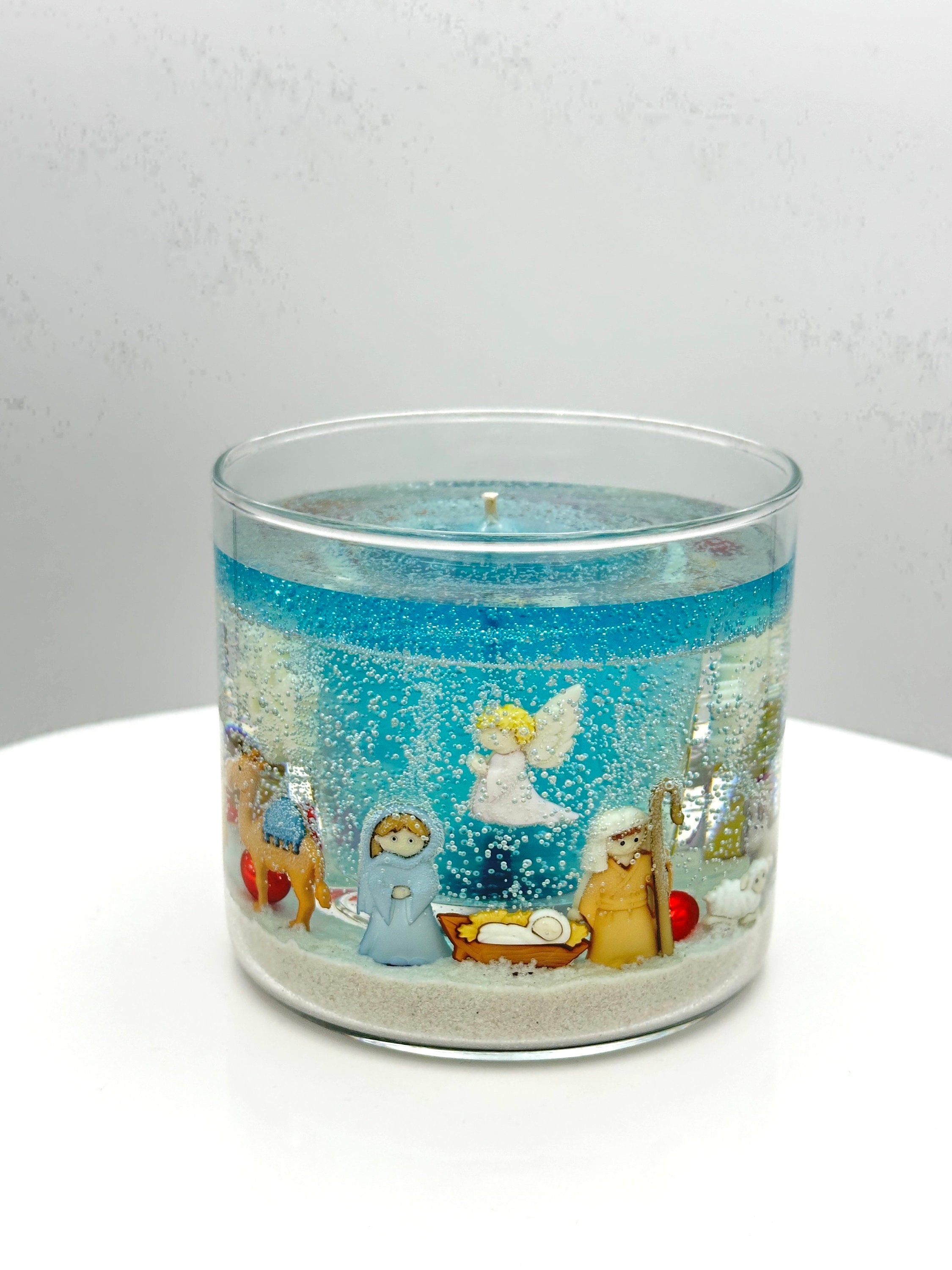 Nativity Refillable scented gel candle