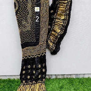 Rai Bandhej With Chandrakhani Design Dupatta, Modal Silk, Lagdi Patta, Vegetable Colours